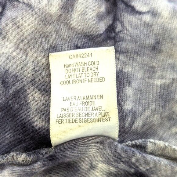 Young Fabulous & Broke Nono Nova Wash Size S Purple Gray Tie Dye Maxi Dress - Picture 13 of 13